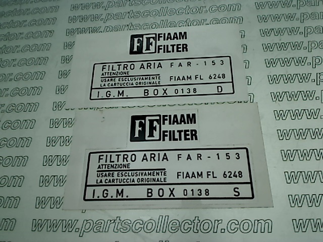 AIR FILTER STICKER RHLH